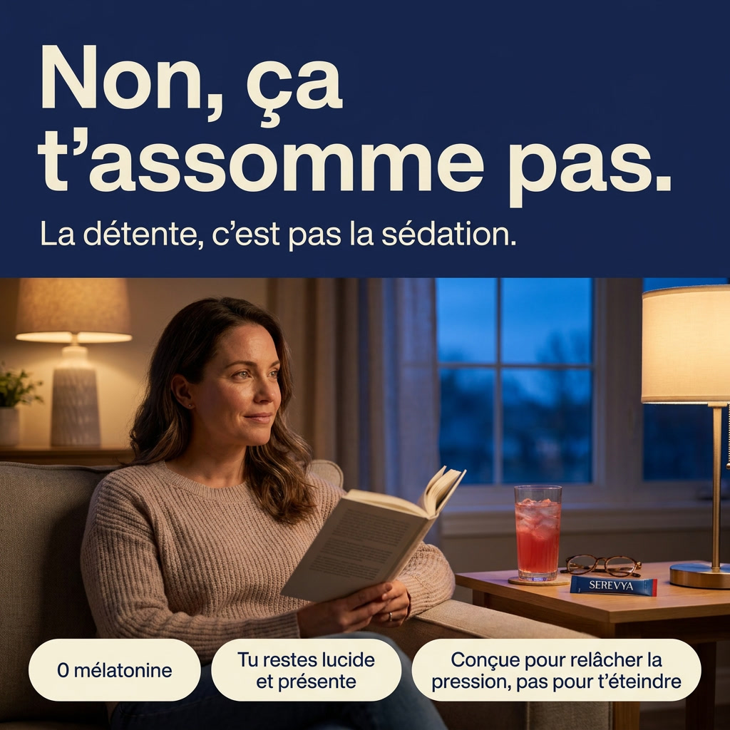 Serevya — La boisson pour redescendre