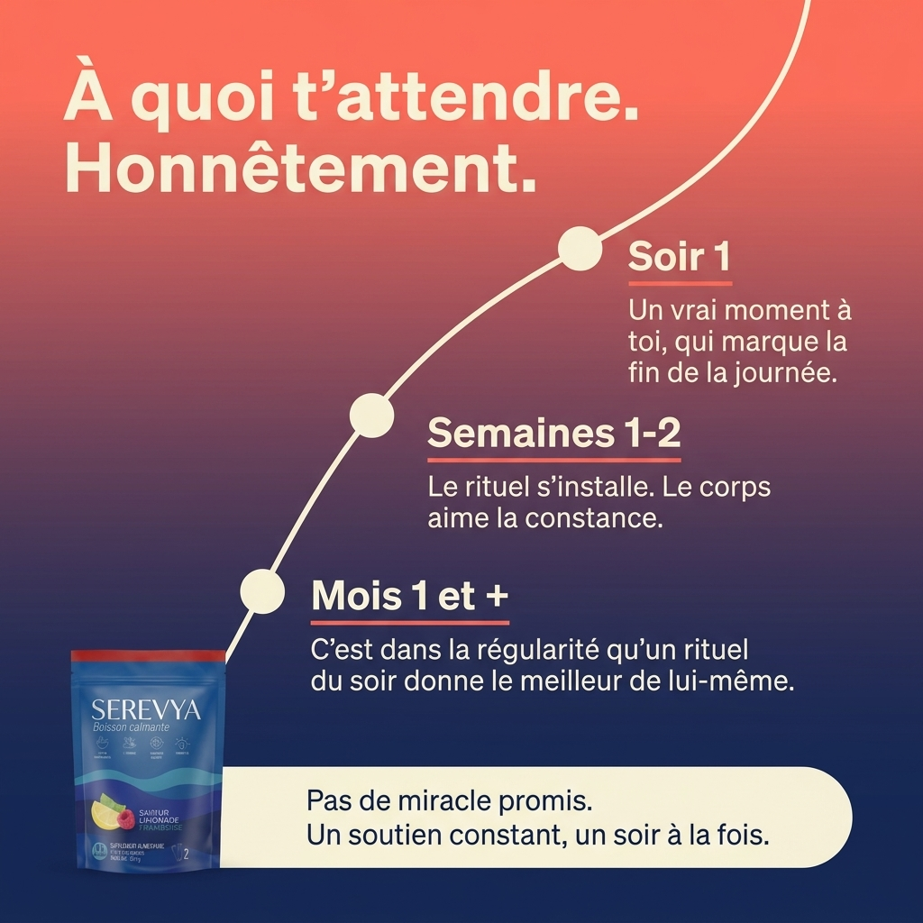 Serevya — La boisson pour redescendre