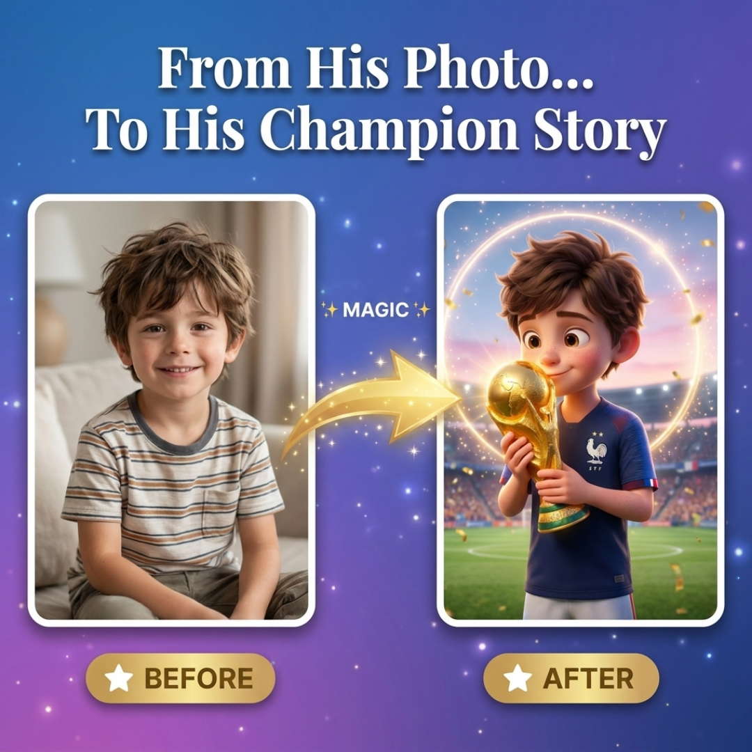 My World Cup Champion – Personalized Video