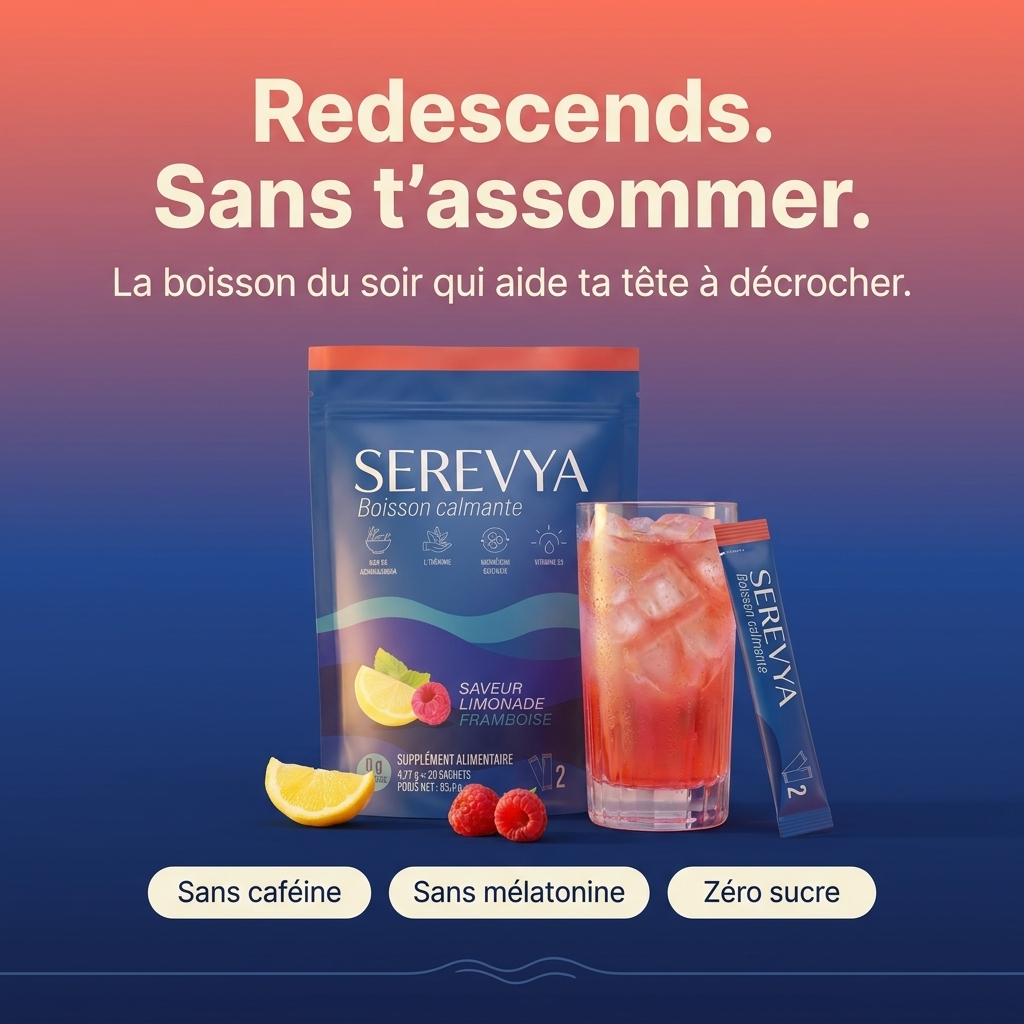 Serevya — La boisson pour redescendre