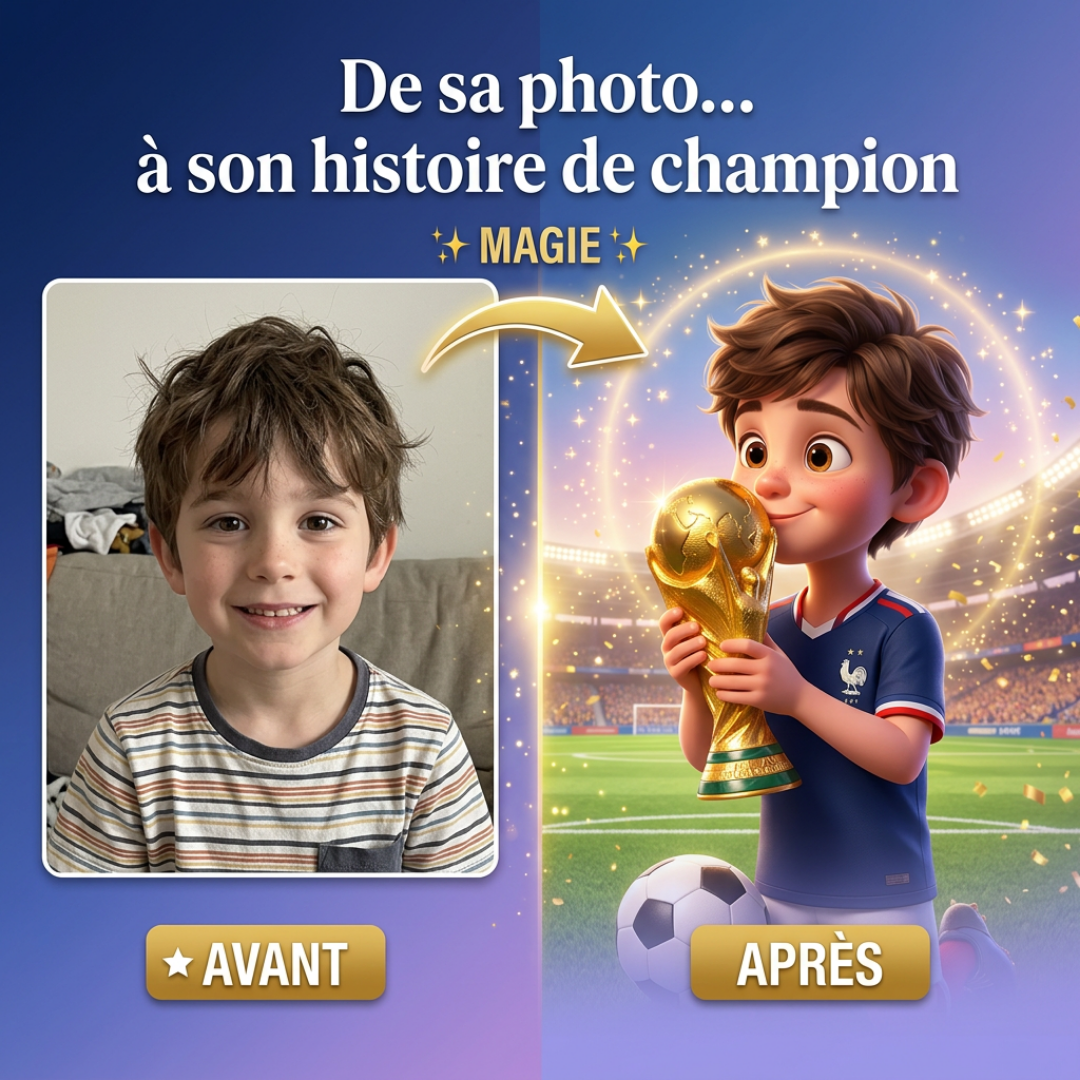 Mon Champion du Mondial - Vidéo Personnalisée