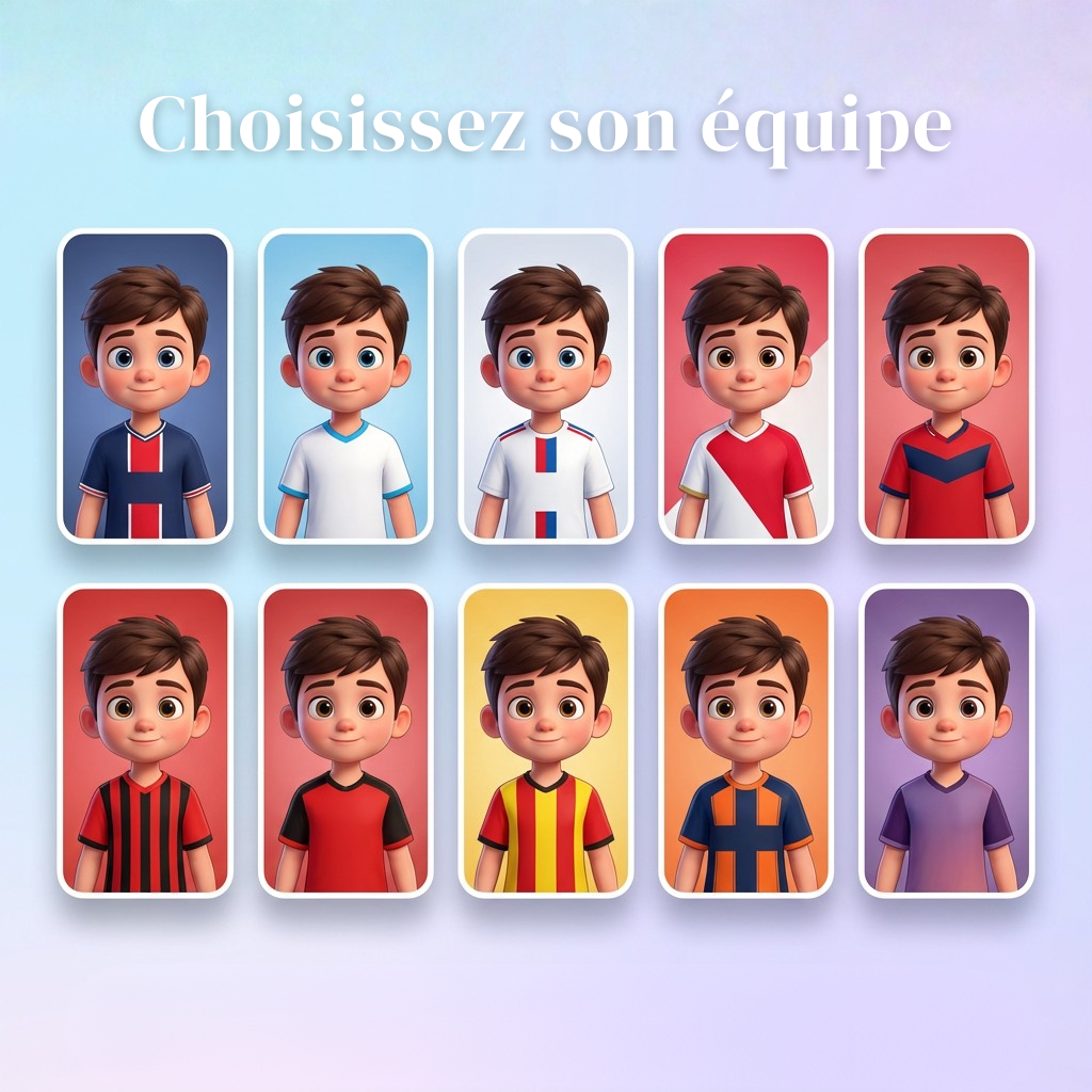 La Carrière de Footballeur de [Votre enfant] - Vidéo Personnalisée