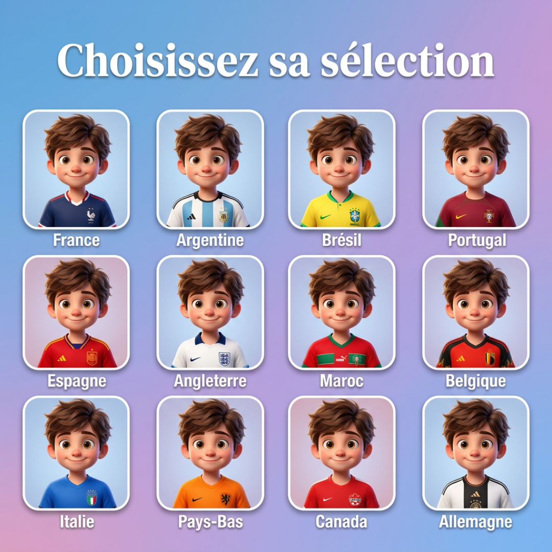 Mon Champion du Mondial - Vidéo Personnalisée