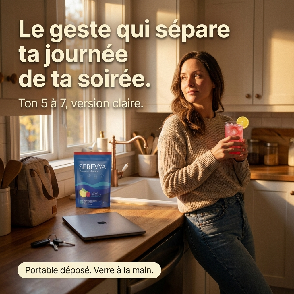 Serevya — La boisson pour redescendre
